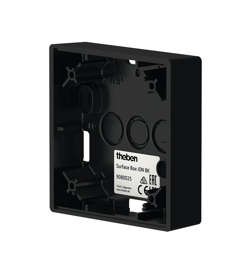 Theben - Boitier noir pour fixation saillie gamme iON