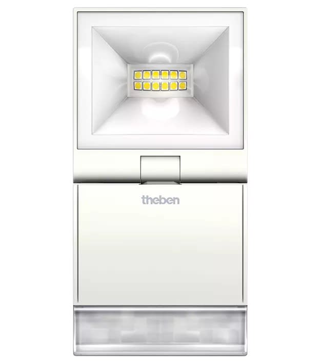 Theben - Projecteur LED avec détecteur  theLeda S 10w blanc