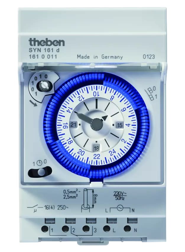 Theben - Interrupteur horaire mécanique sans réserve de marche 1 c  inverseur