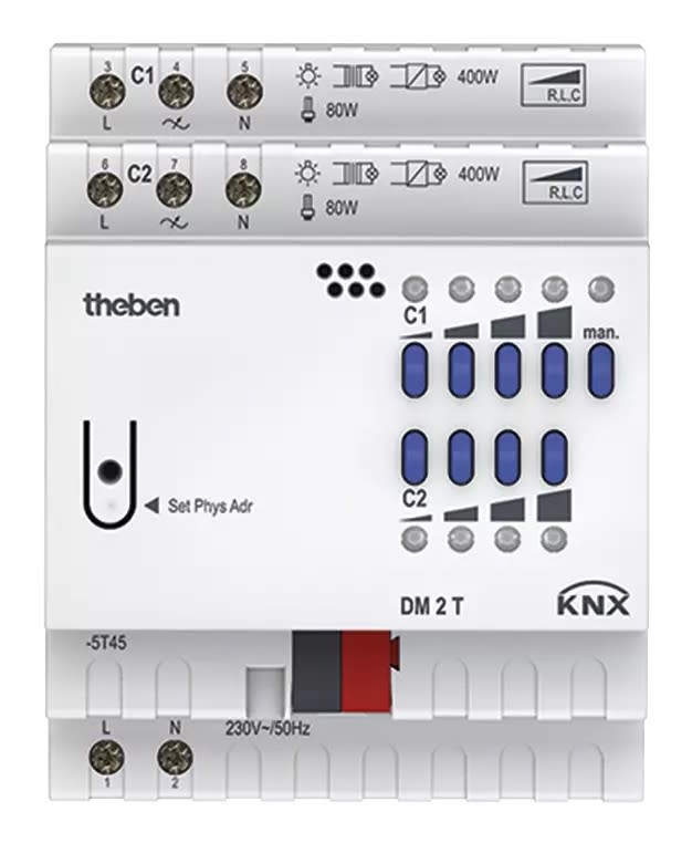 Theben - Module variateur 2c DM 2 T KNX