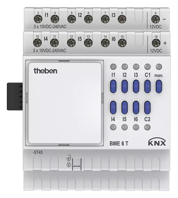 Theben - Extension 6 entrée binaire BME 6 T KNX