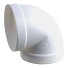 AXELAIR - Coude PVC rigide vertical 90° diam 125