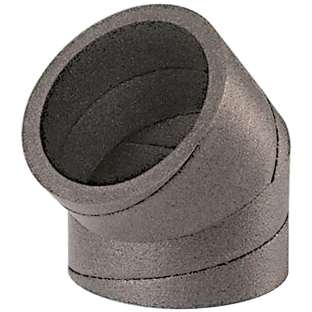 AXELAIR - Coude PE isolé 45° ø125
