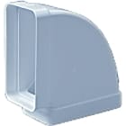 AXELAIR - Coude PVC rigide horizontal 90° 55x110