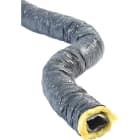 AXELAIR - Conduit PVC souple isolé LV25 ø125 lg 6m