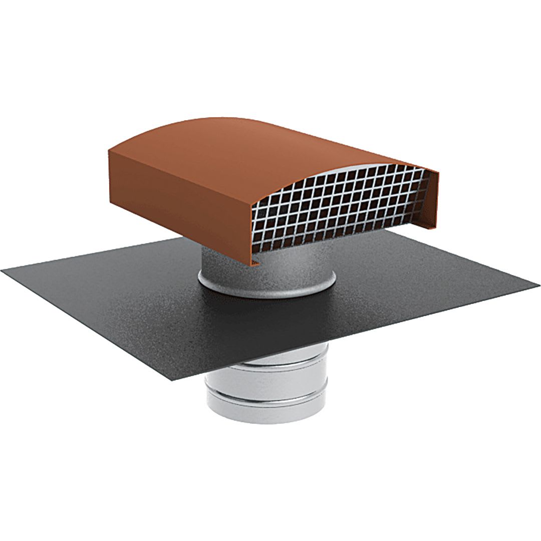 AXELAIR - Chap toit mét tuile ø125*6005*