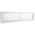 AXELAIR - Gril liné alu blc fix60x20clips Pfiltre