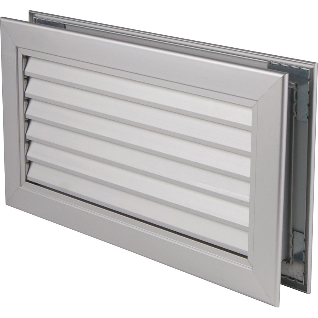 AXELAIR - Grille transfert alu anodisé 500x300
