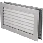 AXELAIR - Grille transfert alu anodisé 500x300