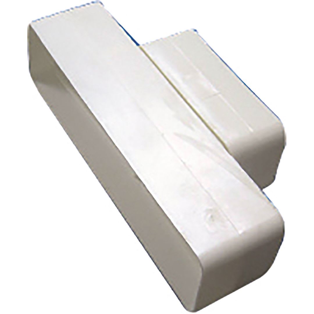 AXELAIR - Manchon droit PVC rigide 55x110 - 55x220