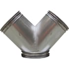 AXELAIR - Culotte 45° à joint 160 x 160 mm