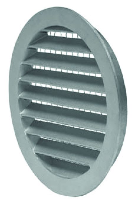 AXELAIR - Grille ext pare-pluie alu Ø200 mm