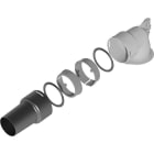 AXELAIR - Adap coudé simple PEHD ø90 bche ø80