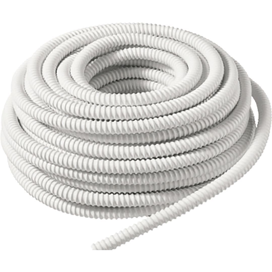 AXELAIR - tuy.évac. spiralé PVC int.lisse Ø16 30m