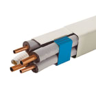 AXELAIR - Goulotte filmée ivoire 90x65 lg2mx8pcs