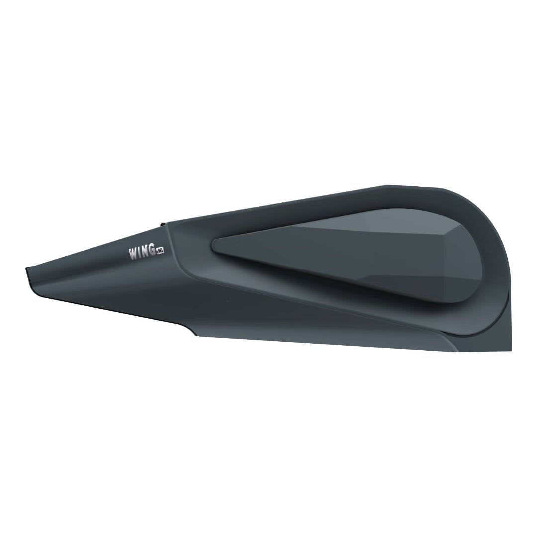 AXELAIR - Rideau ht3,7m lg2m eau ch EC Anthracite