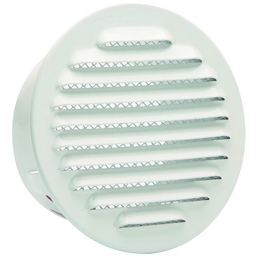 AXELAIR - Gril alu blc enc. mstiq ailetteø80 brch