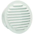 AXELAIR - Gril alu blc enc. mstiq ailetteø80 brch