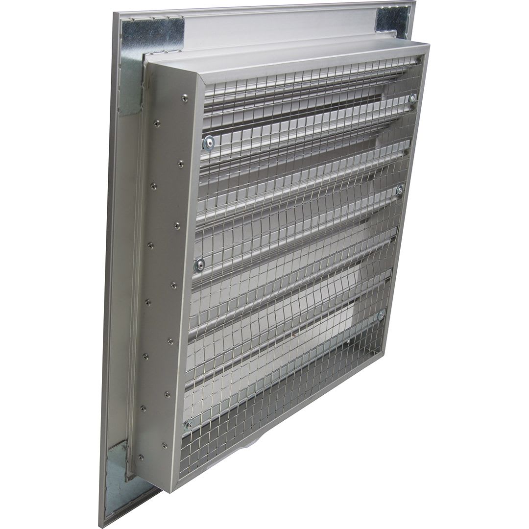AXELAIR - Grille alu anod. ailet 45 pas50 1000x990