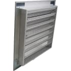 AXELAIR - Grille alu anod. ailet 45 pas50 1000x990