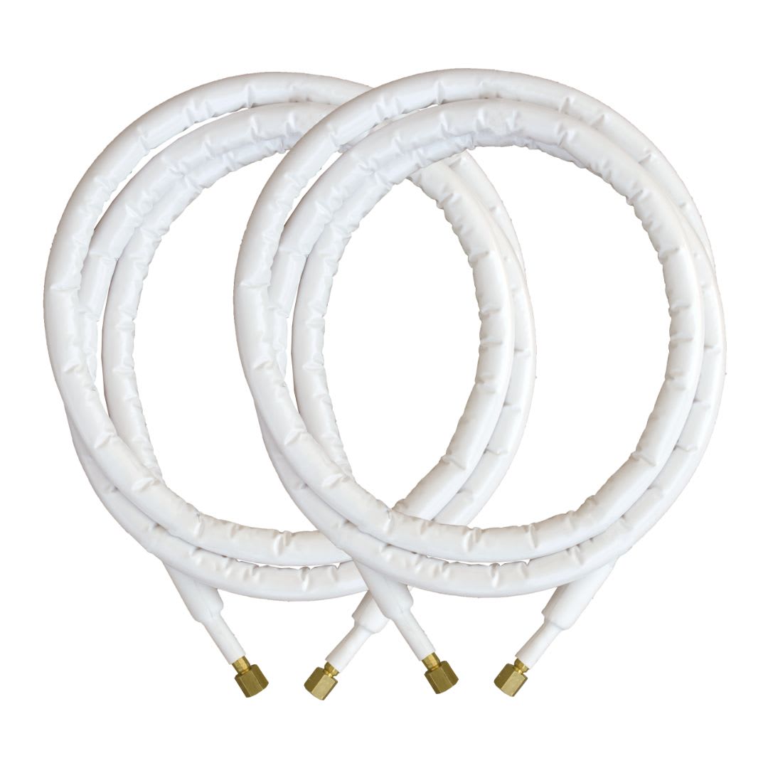 AXELAIR - Kit bi-tubes liaison frig ø1/4+1/2 l.3m