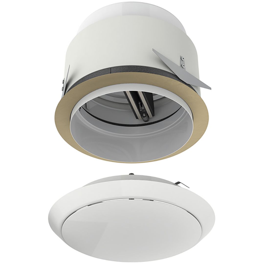 AXELAIR - Bouche coupe-feu plafond suspendu ø100