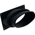 AXELAIR - Piquage plast. oblong plénum ø125/150mm