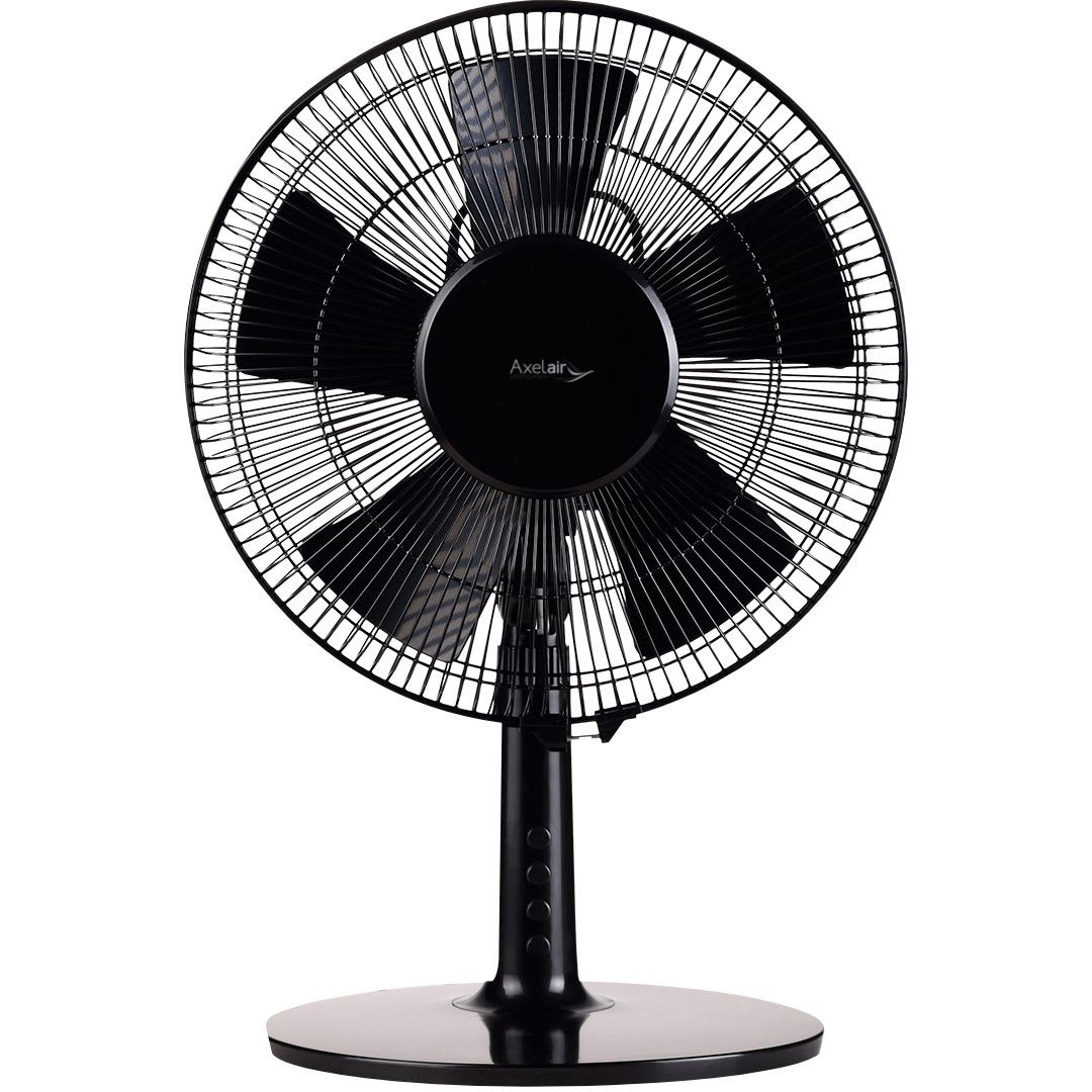 AXELAIR - Ventilateur de table noir