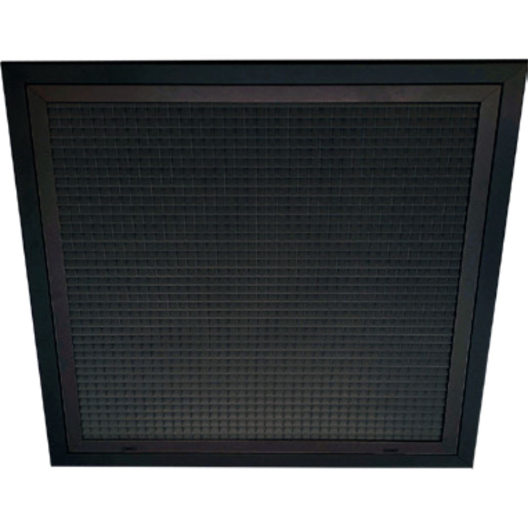 AXELAIR - Gril repr alu noire maille45 60x60 PushP