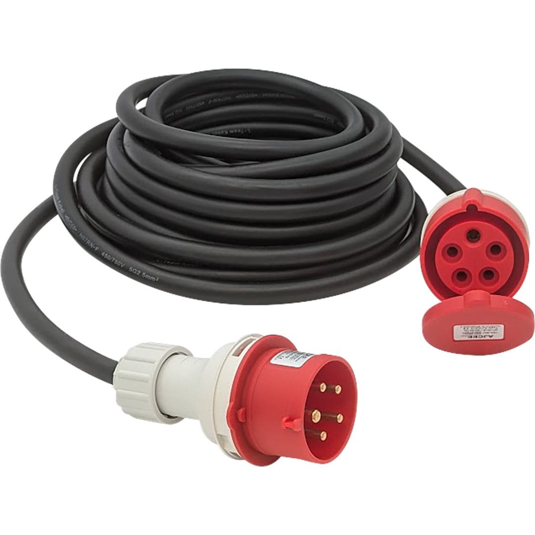 AXELAIR - Rallonge élect tri AMET 10m-max 9kW-16A