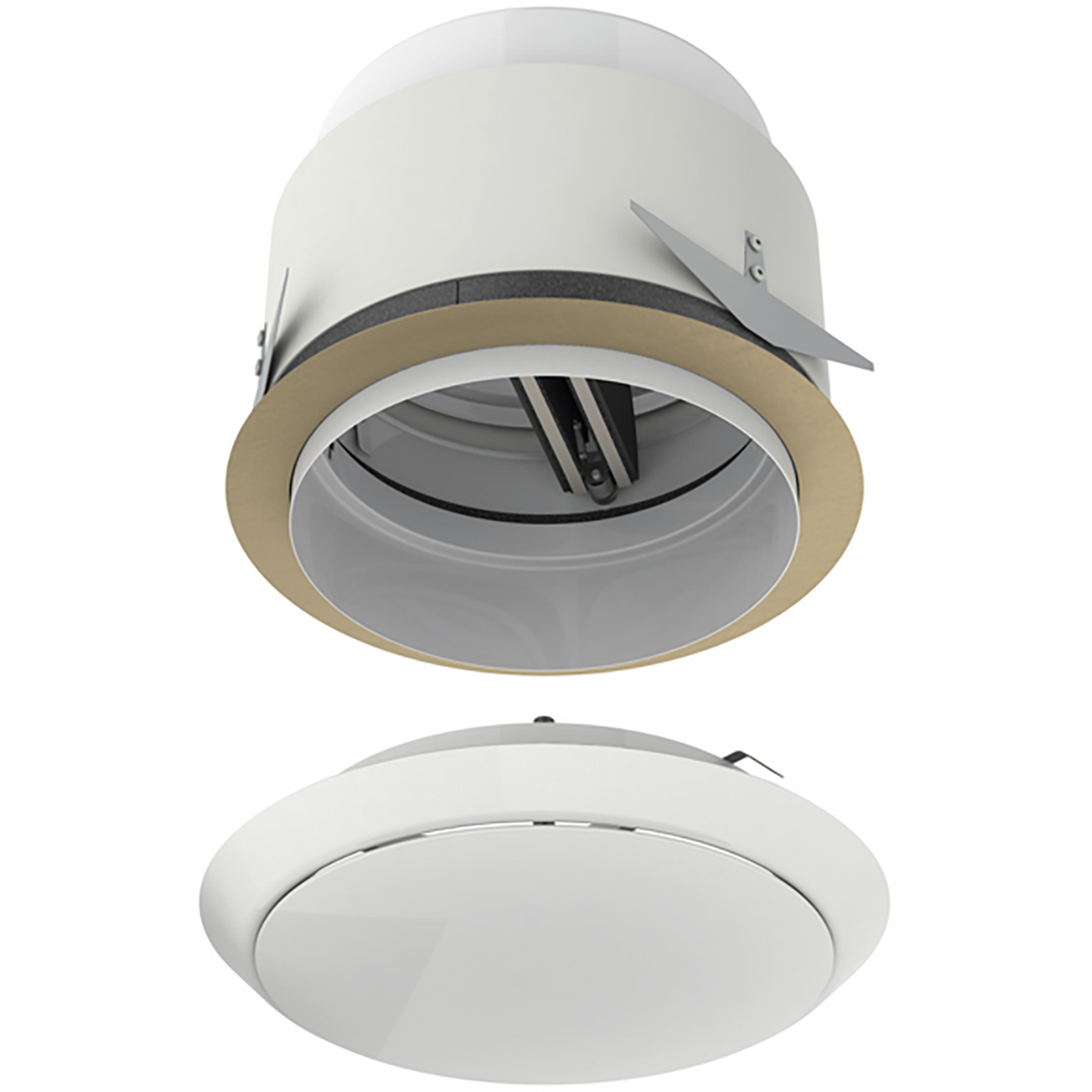 AXELAIR - Bouche coupe-feu plafond suspendu ø200