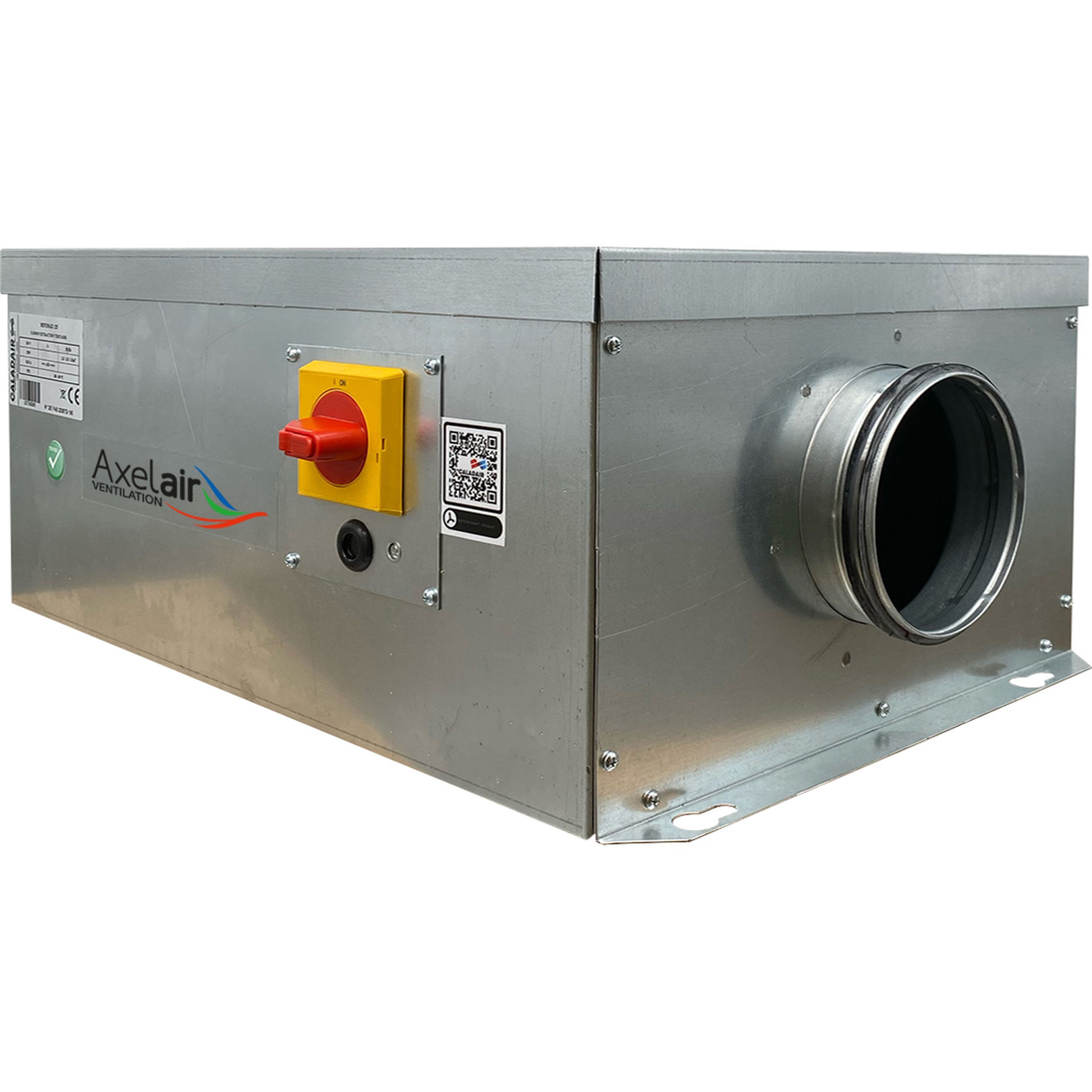 AXELAIR - Caisson SF ø 125 avec inter prox