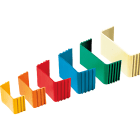 AXELAIR - clip maintien réglable rouge 80x60