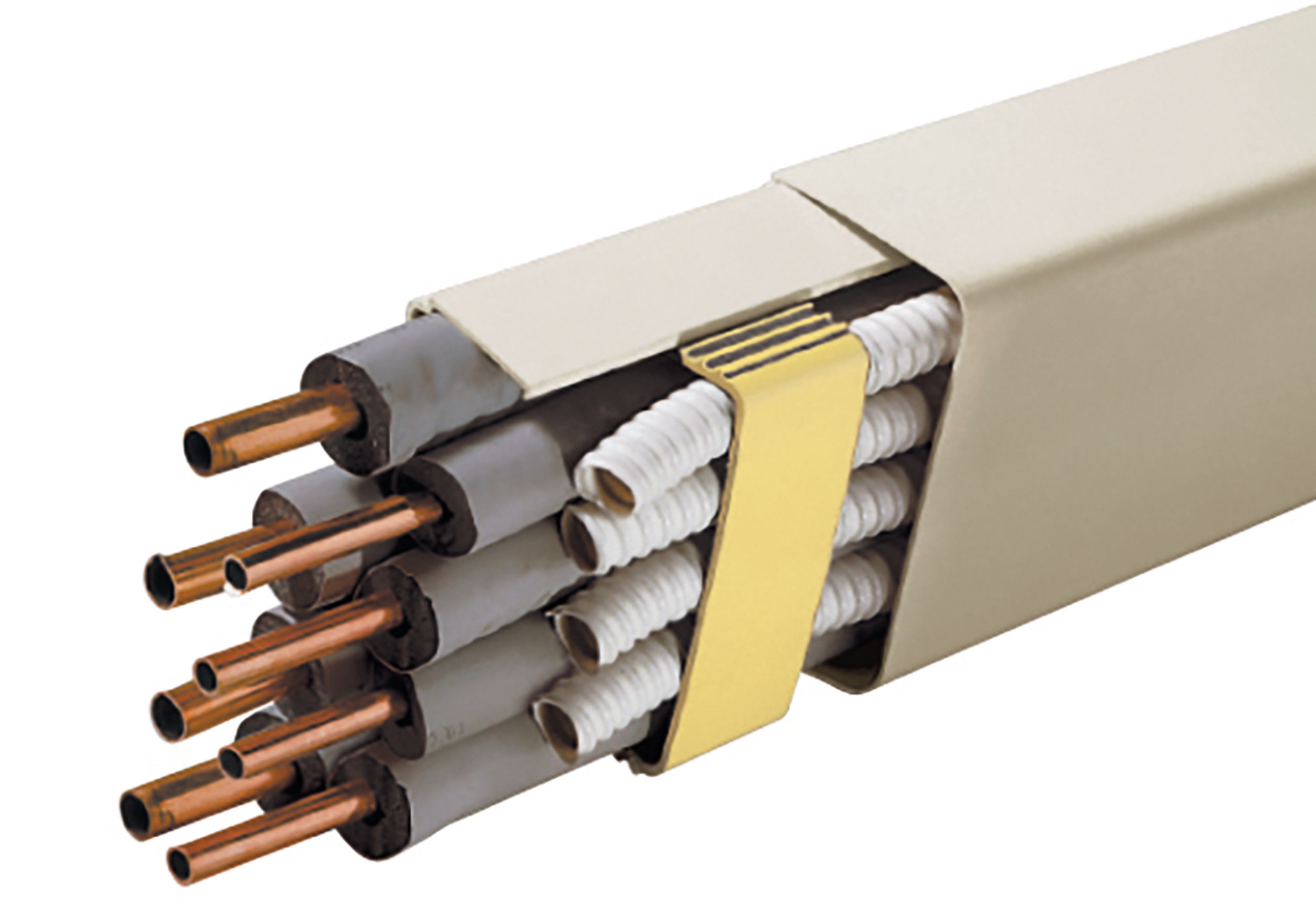 AXELAIR - goulotte filmée ivoire 140x90 lg2m