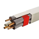 AXELAIR - goulotte filmée blanc 80x60 lg2m