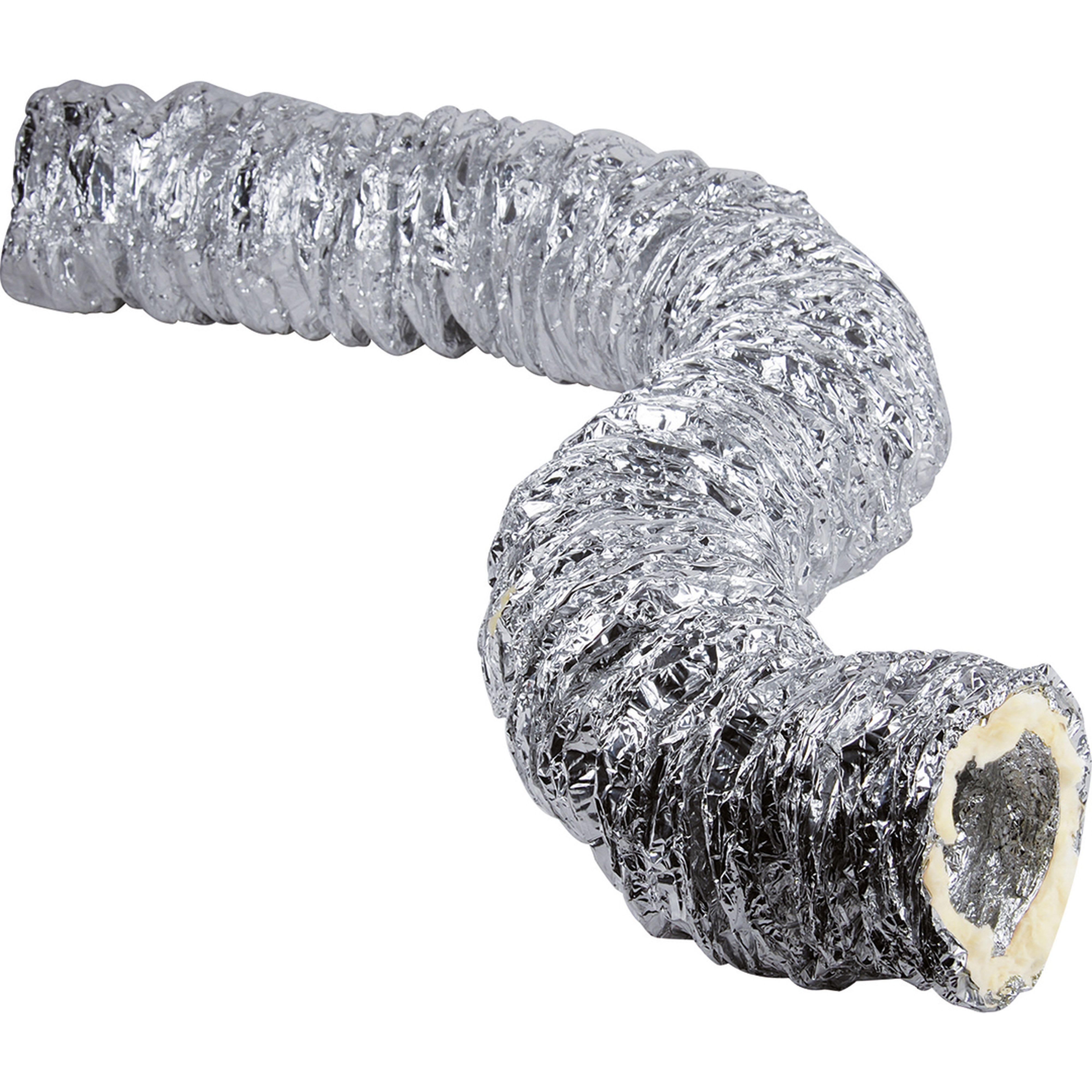 AXELAIR - Cond alu souple isolé M0/M1 ø100 lg 5m  LV 50mm
