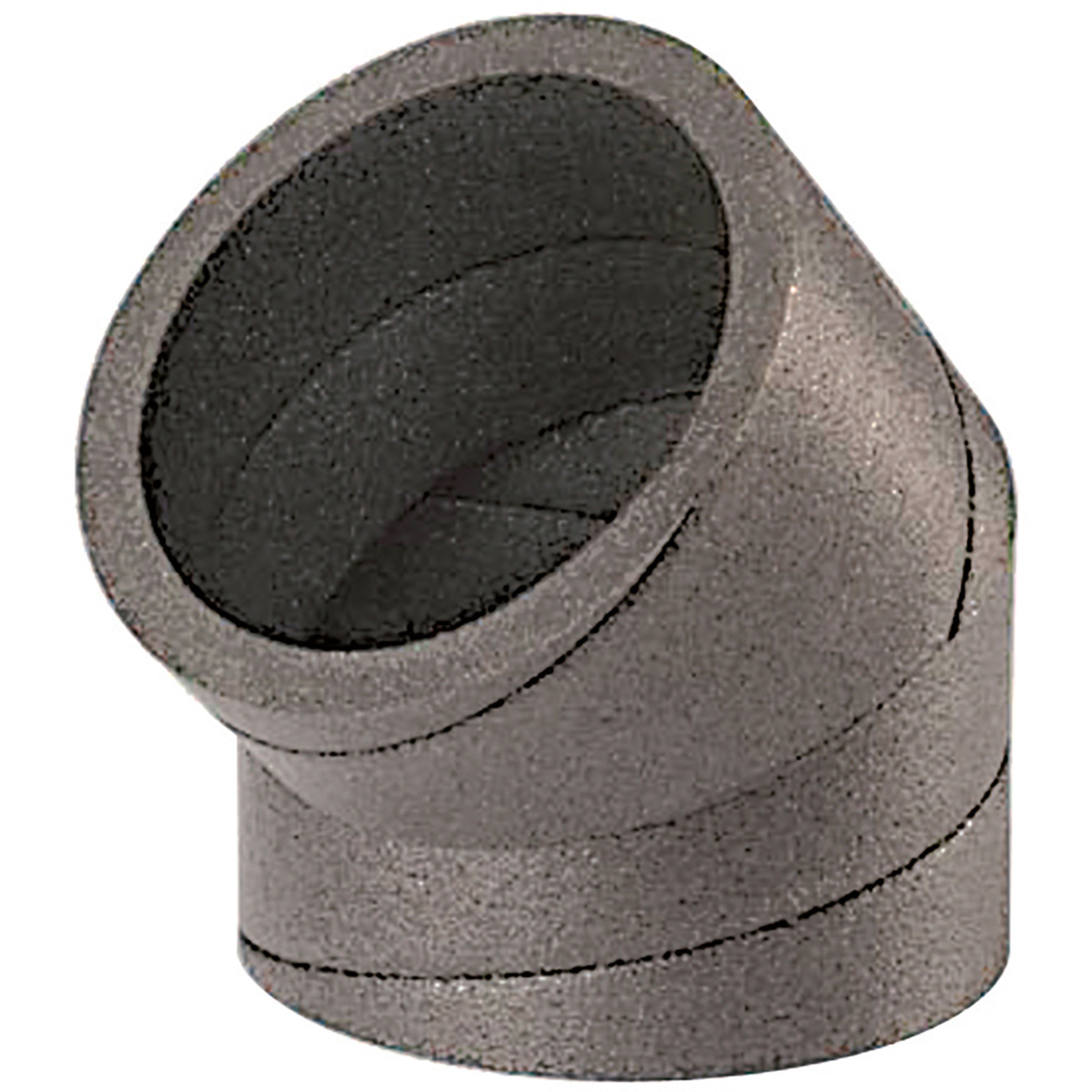 AXELAIR - Coude PE isolé 45° ø160