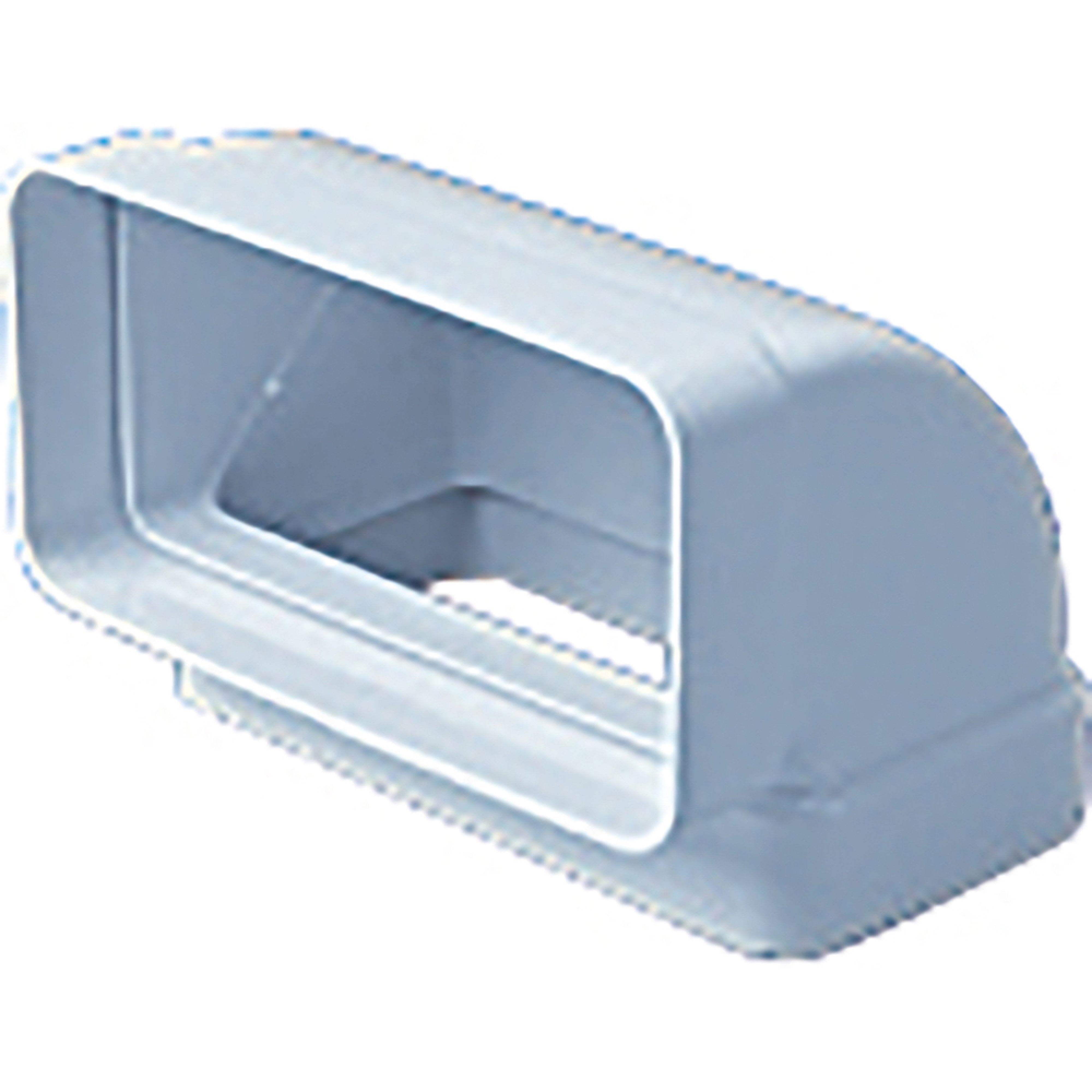 AXELAIR - Coude PVC rigide vertical 90° 55x220