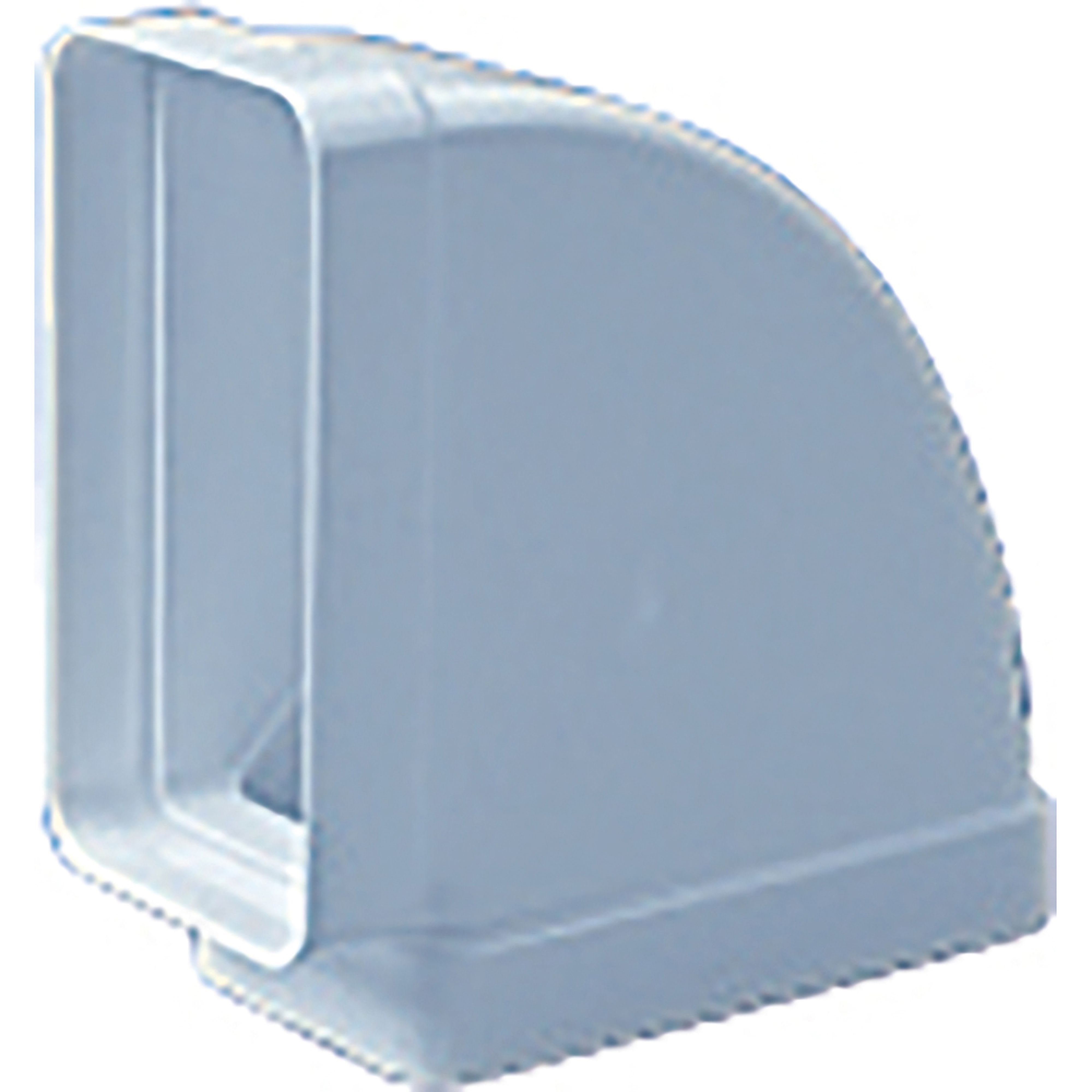 AXELAIR - Coude PVC rigide horizontal 90° 55x220