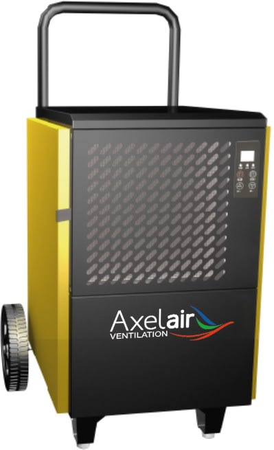 AXELAIR - Déshumidificateur mobile ind 50l/j 700W