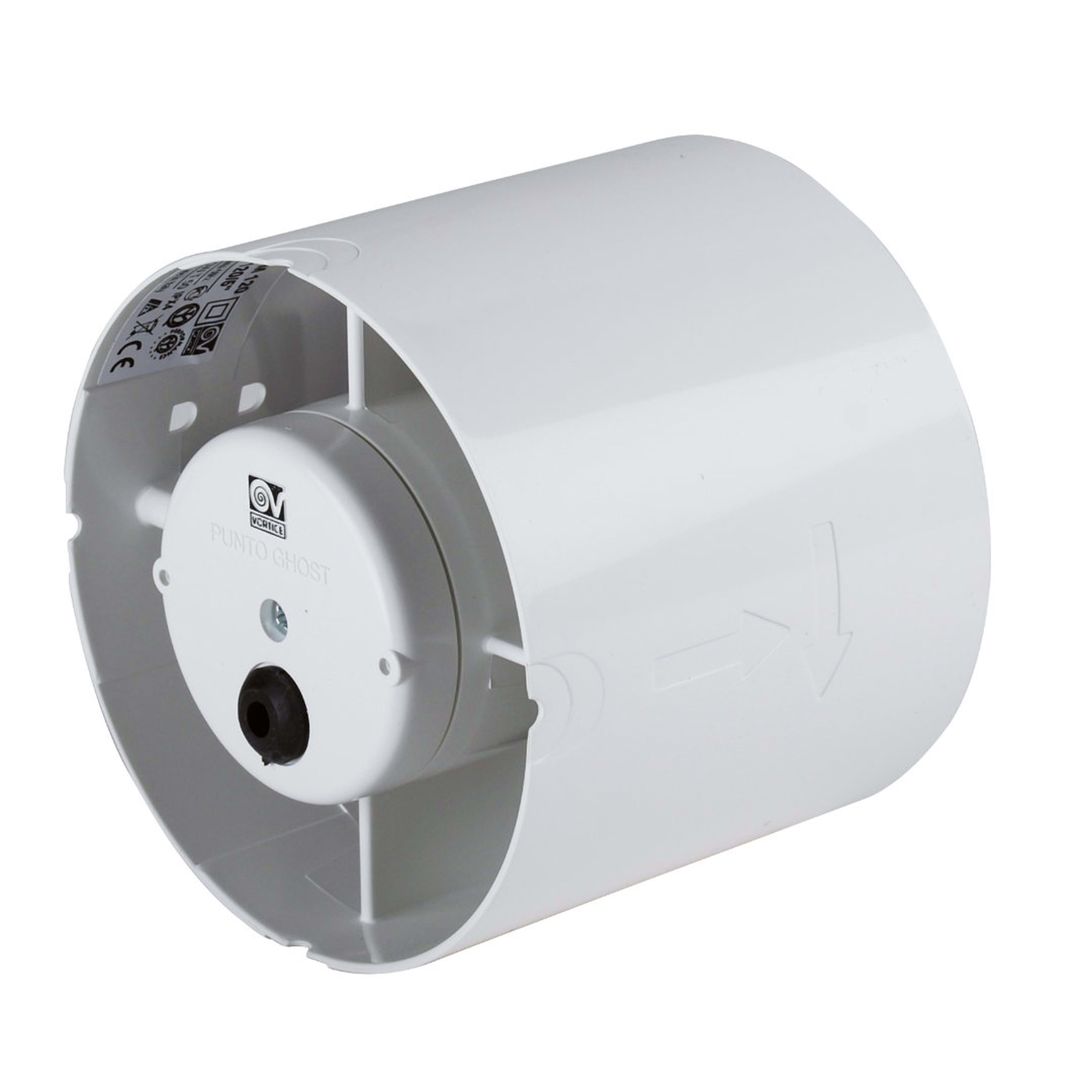 AXELAIR - Extracteur heli conduit timer D120 160m3