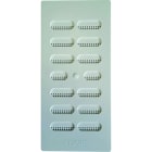 AXELAIR - Grille plastique blc app mstiq204X230