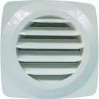 AXELAIR - Gril plast blc enc.125x125 tubø100 14cm2