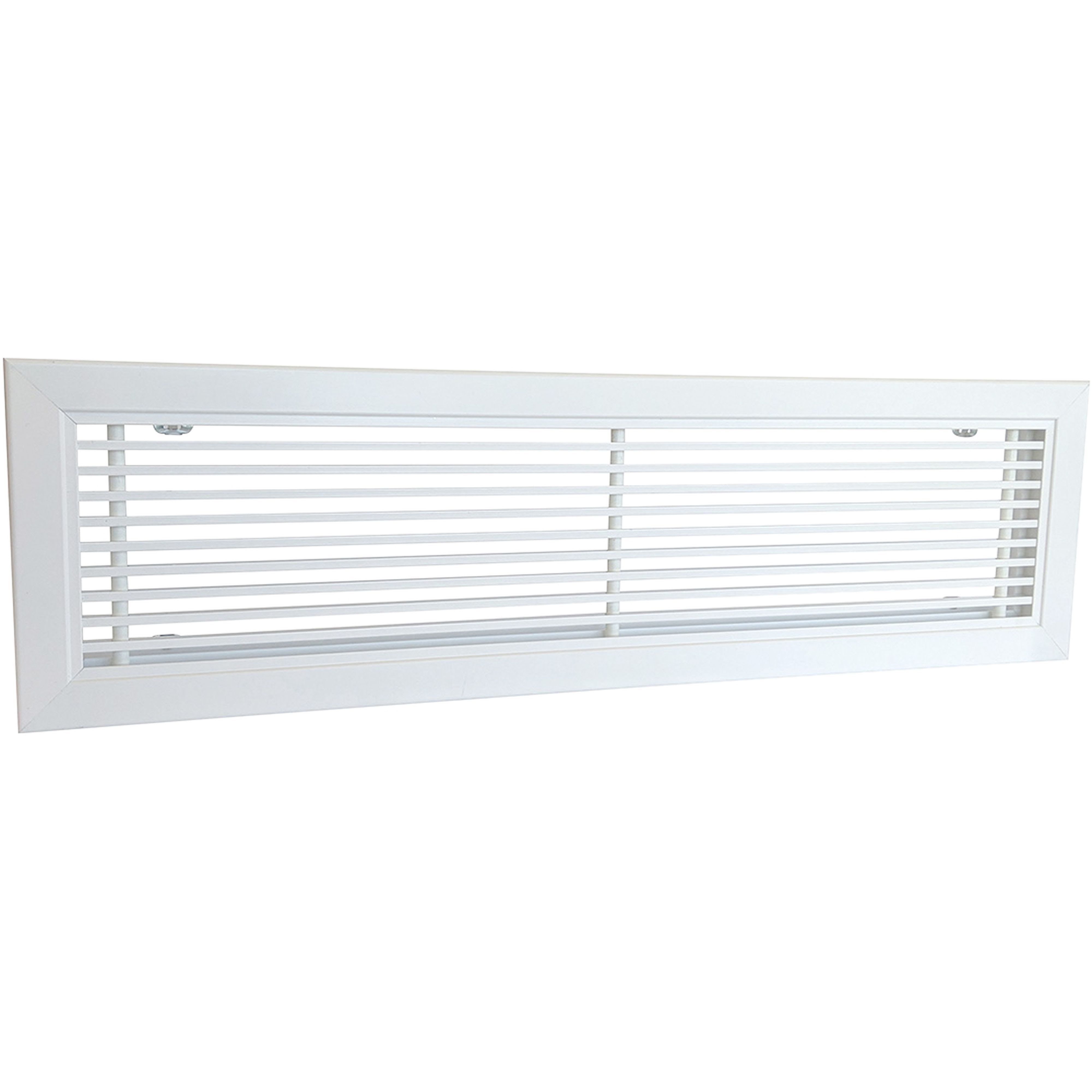 AXELAIR - Gril liné alu blc fix80x15clips Pfiltre