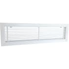 AXELAIR - Gril liné alu blc fix80x15clips Pfiltre