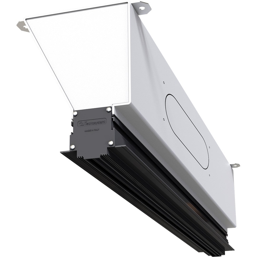 AXELAIR - Diffus 1 fente noir 20mm plén l 80cm