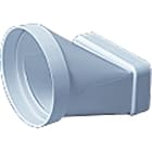 AXELAIR - Manchon droit PVC rigide 55x110 - ø100