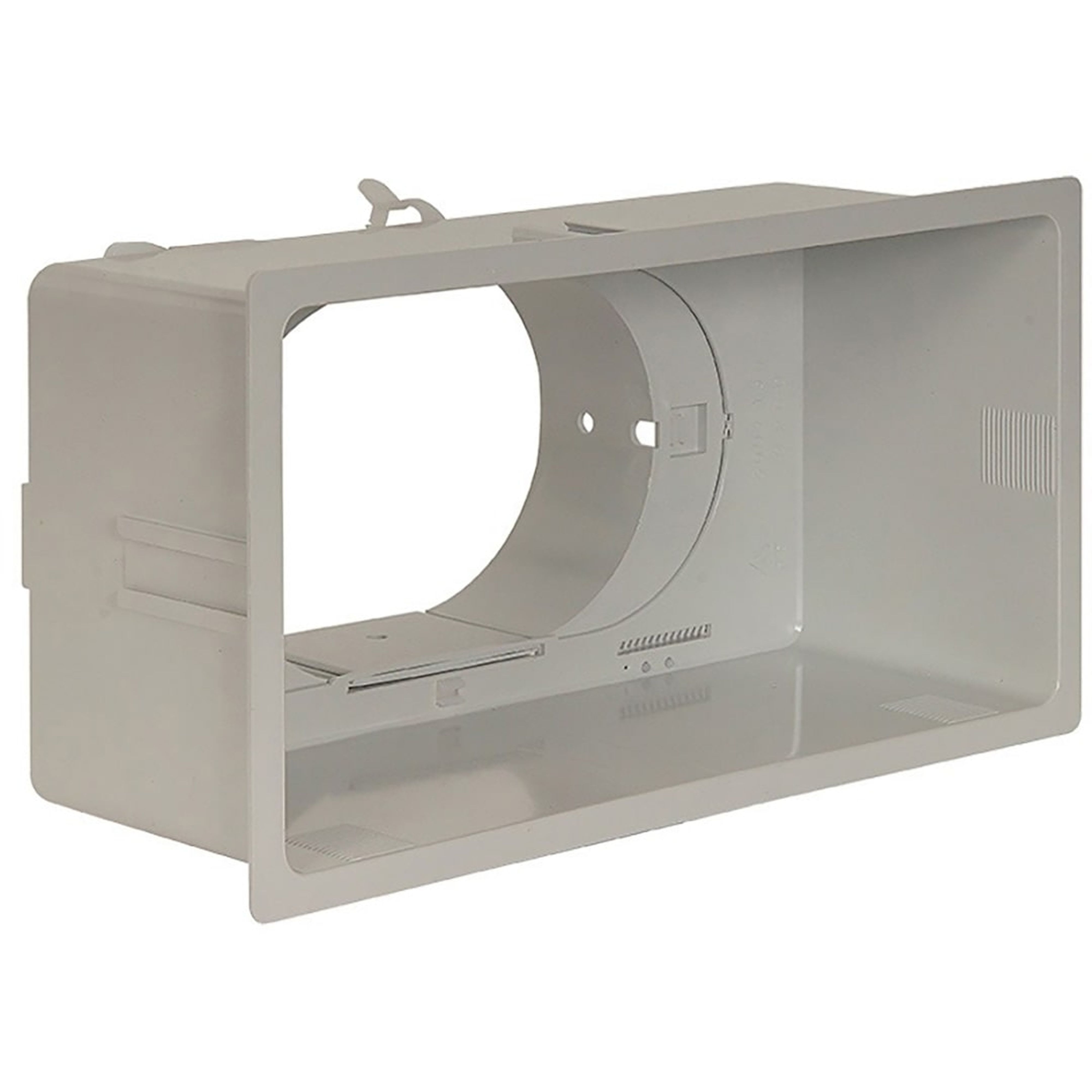 AXELAIR - Plénum ABS sortie axiale télesc. 400x150