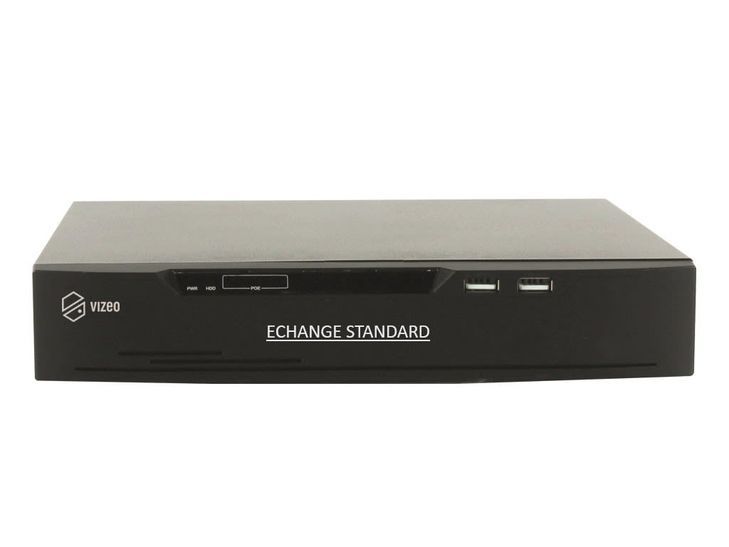 VIZEO - Echange standard d'un ancien NVR 4 voies vers un nouveau