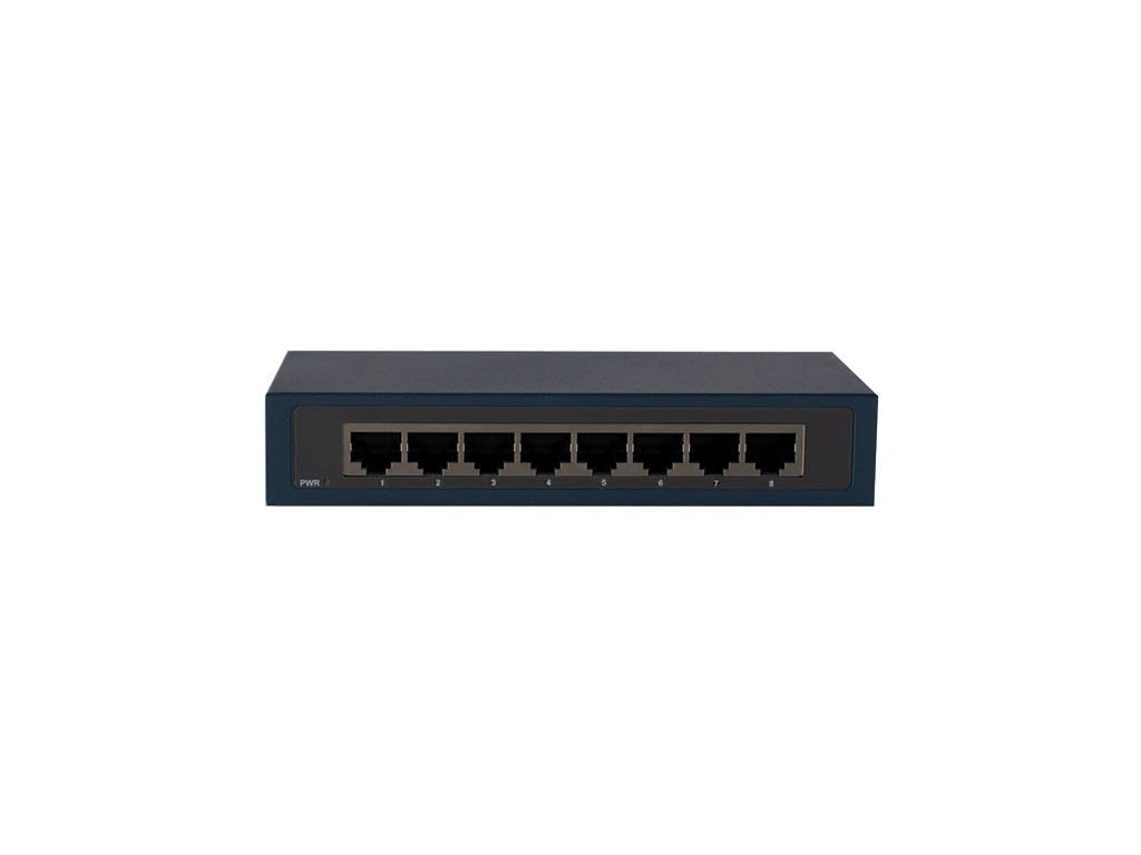 VIZEO - Switch 8 ports Gigabit pour HD7xx. Permet de concentrer jusqu'à 4 POExx